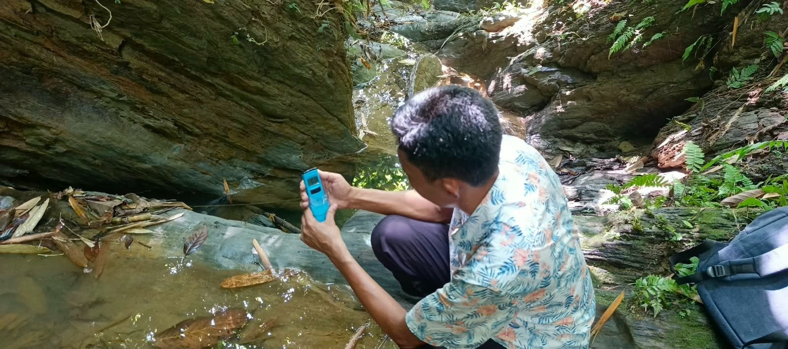 Spring Mapping Conducted at Three Natural Water Sources in Jora Bridge Area under PGRNER Project